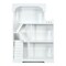 Kids Wooden Dollhouse Bookshelf with Anti-Tip Design and Storage Space